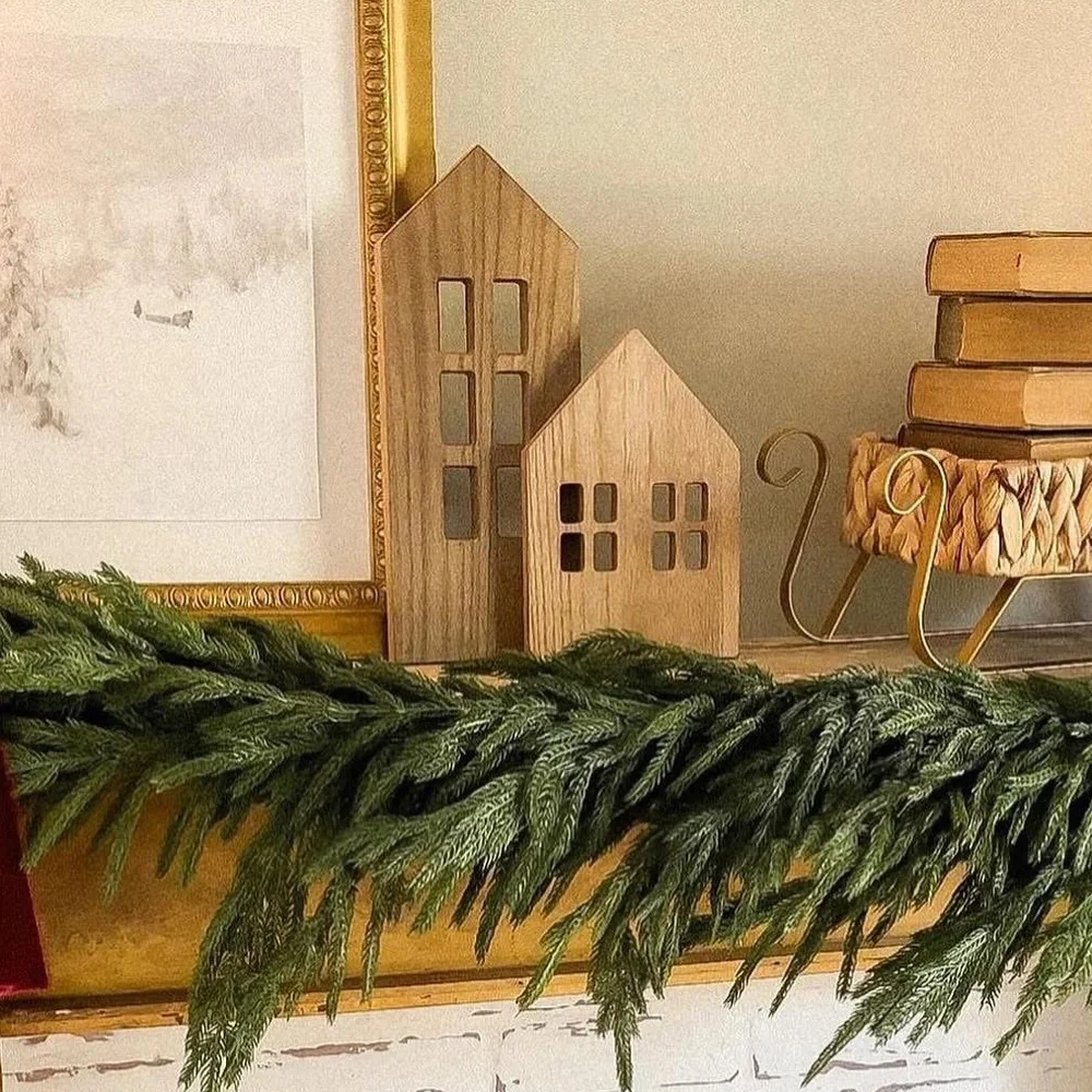 Decocrated wooden house decor